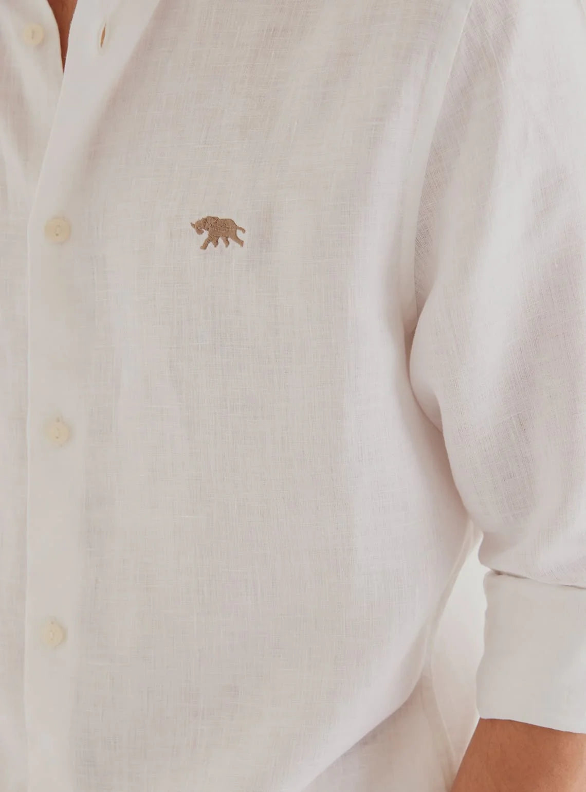 White Linen Shirt